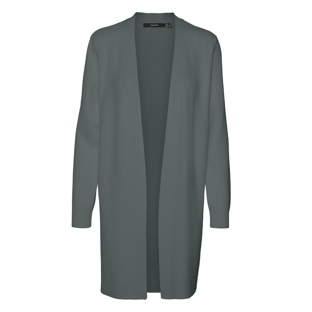 Gilet Long Vert Femme Vero Moda Nancy pas cher