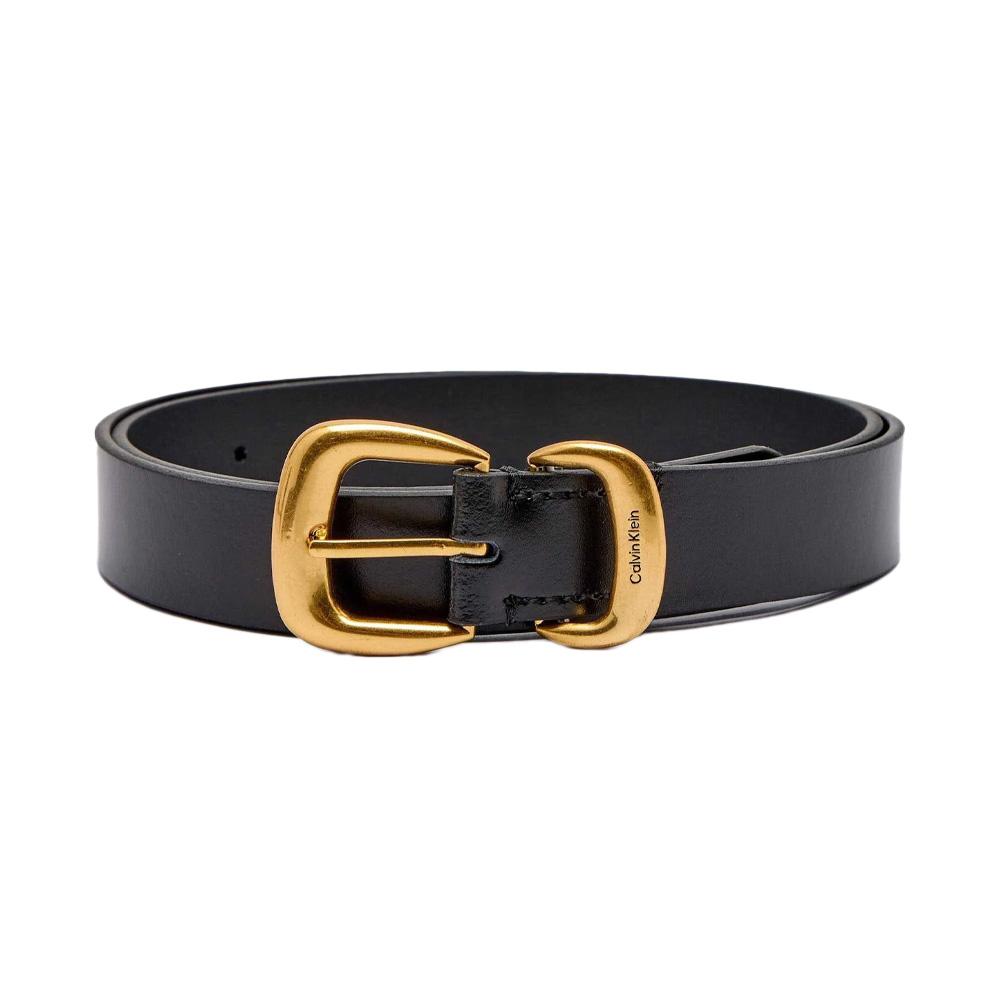 Ceinture Noire Femme Calvin Klein Jeans LV04K7012G pas cher
