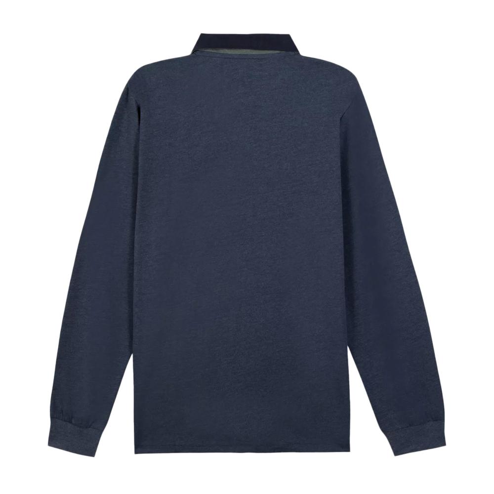Polo Manches Longues Marine Homme TBS PEKANPOL vue 2