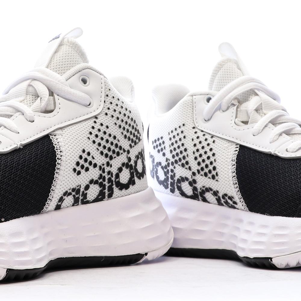 Chaussures de basketball Grises/Noires Garçon Adidas Ownthegame 2.0 vue 7