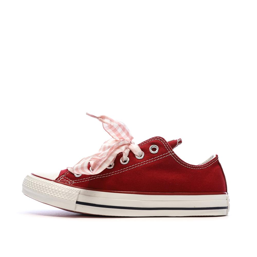 Baskets Rouges/Roses Fille Converse Chuck Taylor All Star pas cher