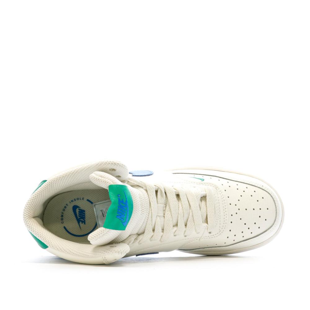Baskets Ecrus Femme Nike Court Vision Mid vue 4