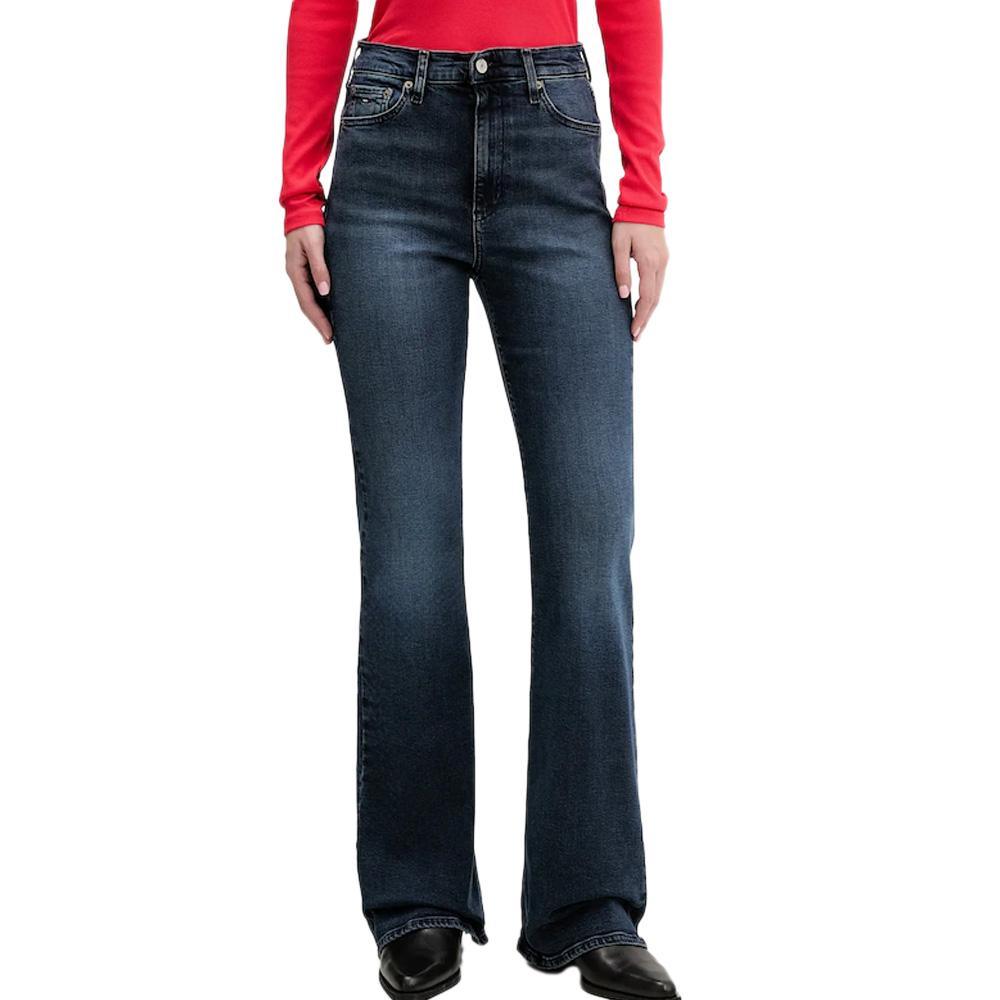 Jean Evasé Bleu Femme Tommy Hilfiger Sylvia pas cher
