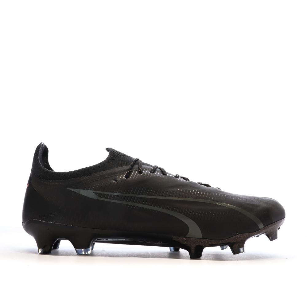 Chaussures de Football Noires Homme Puma Ultra Ultimate vue 2