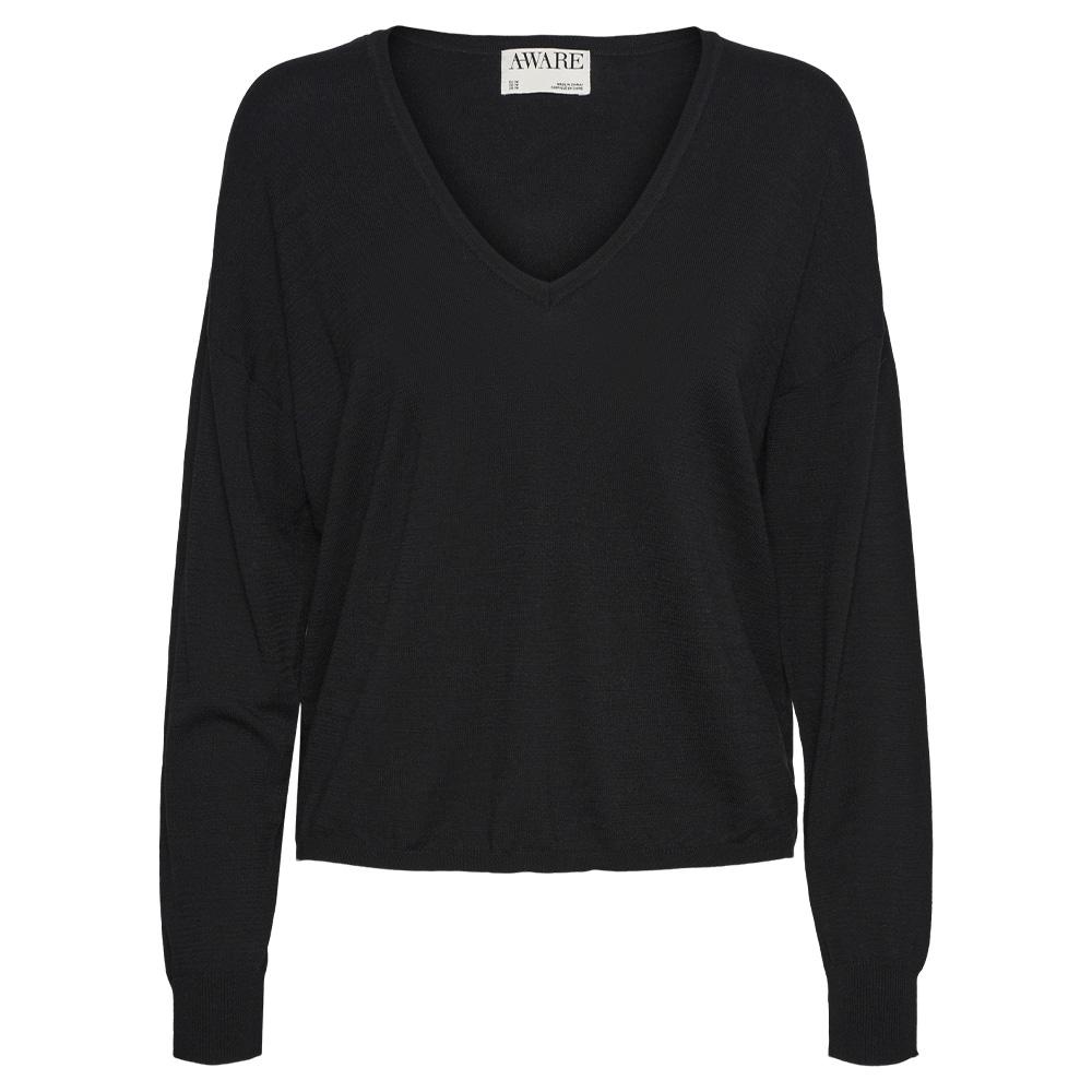 Pull Noir Femme Vero Moda Oaklynn pas cher