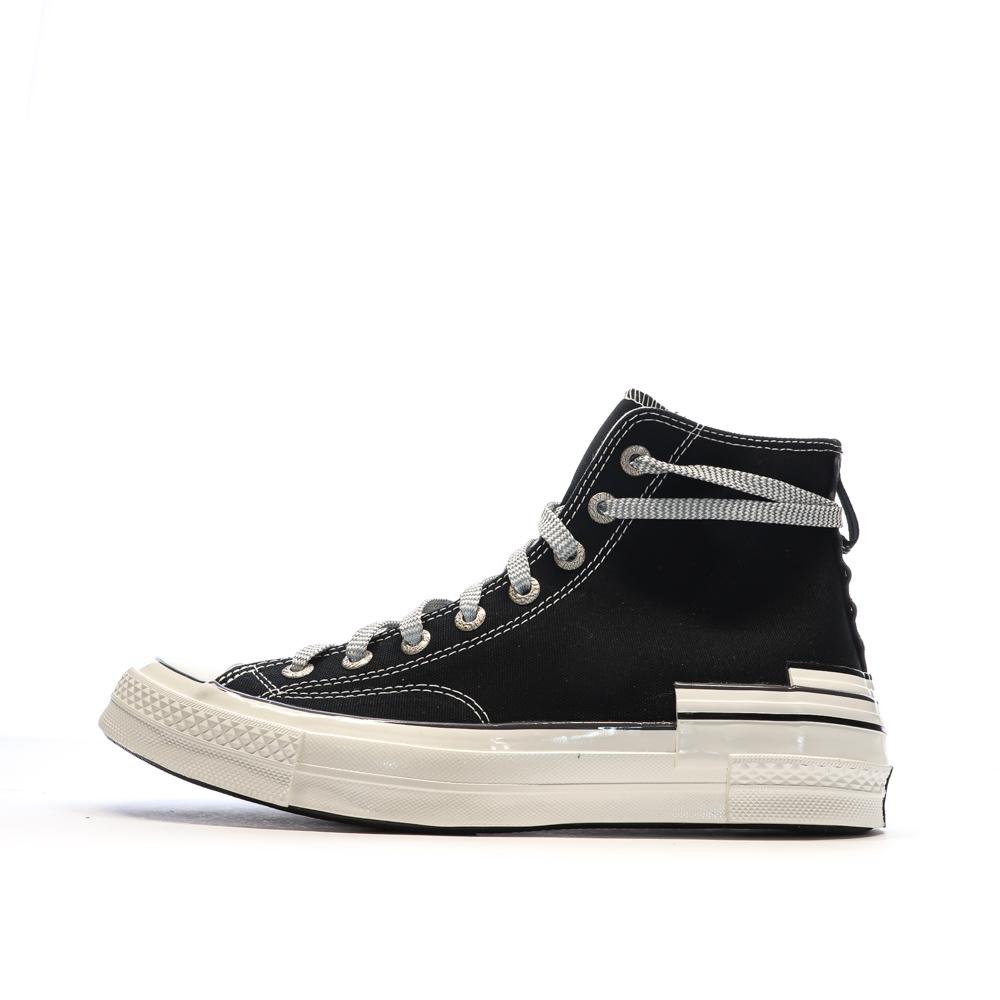 Baskets Noires Homme Converse Chuck 70 Hacked vue 2