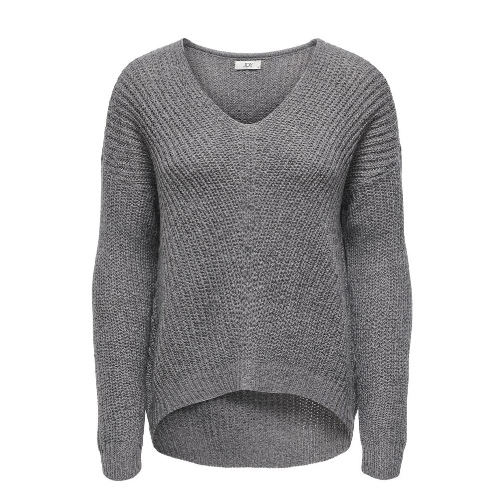 Pull Gris femme Jacqueline de Yong MEGAN CY pas cher