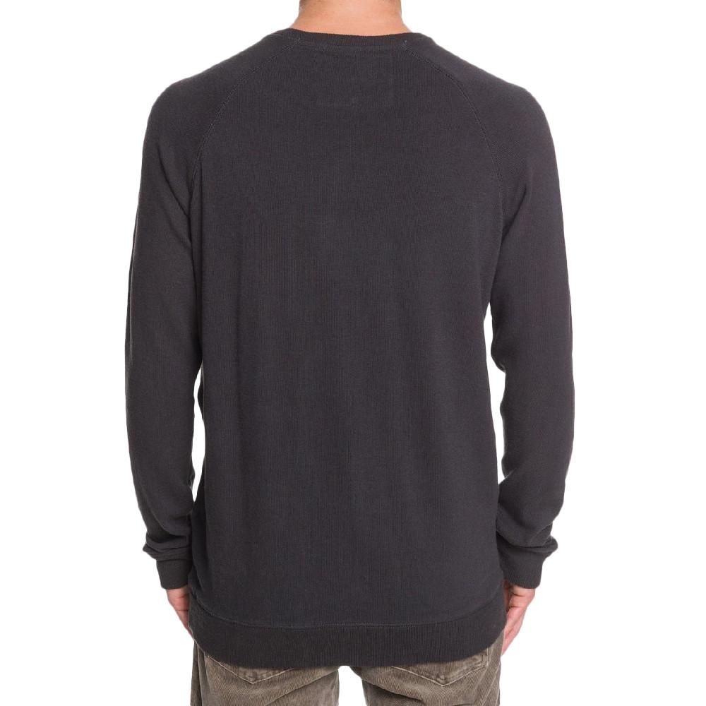 Pull Gris Homme Quiksilver Toolangislate vue 2