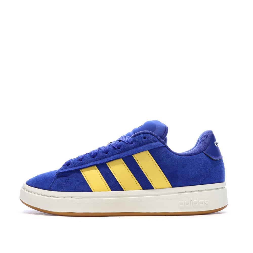 Zapatillas Adidas Grand Court Mixed Azul/Amarillo barato