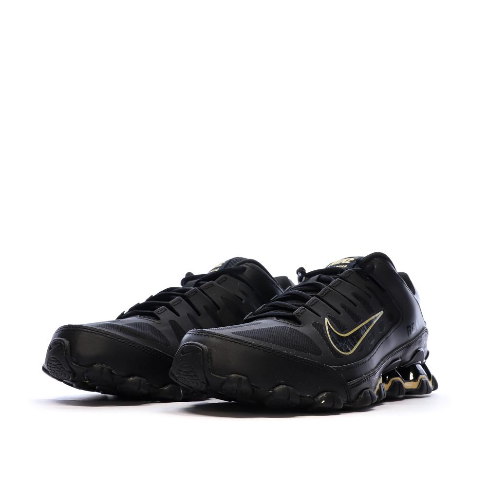 Baskets Noires/Doré Homme Nike Reax 8 vue 6