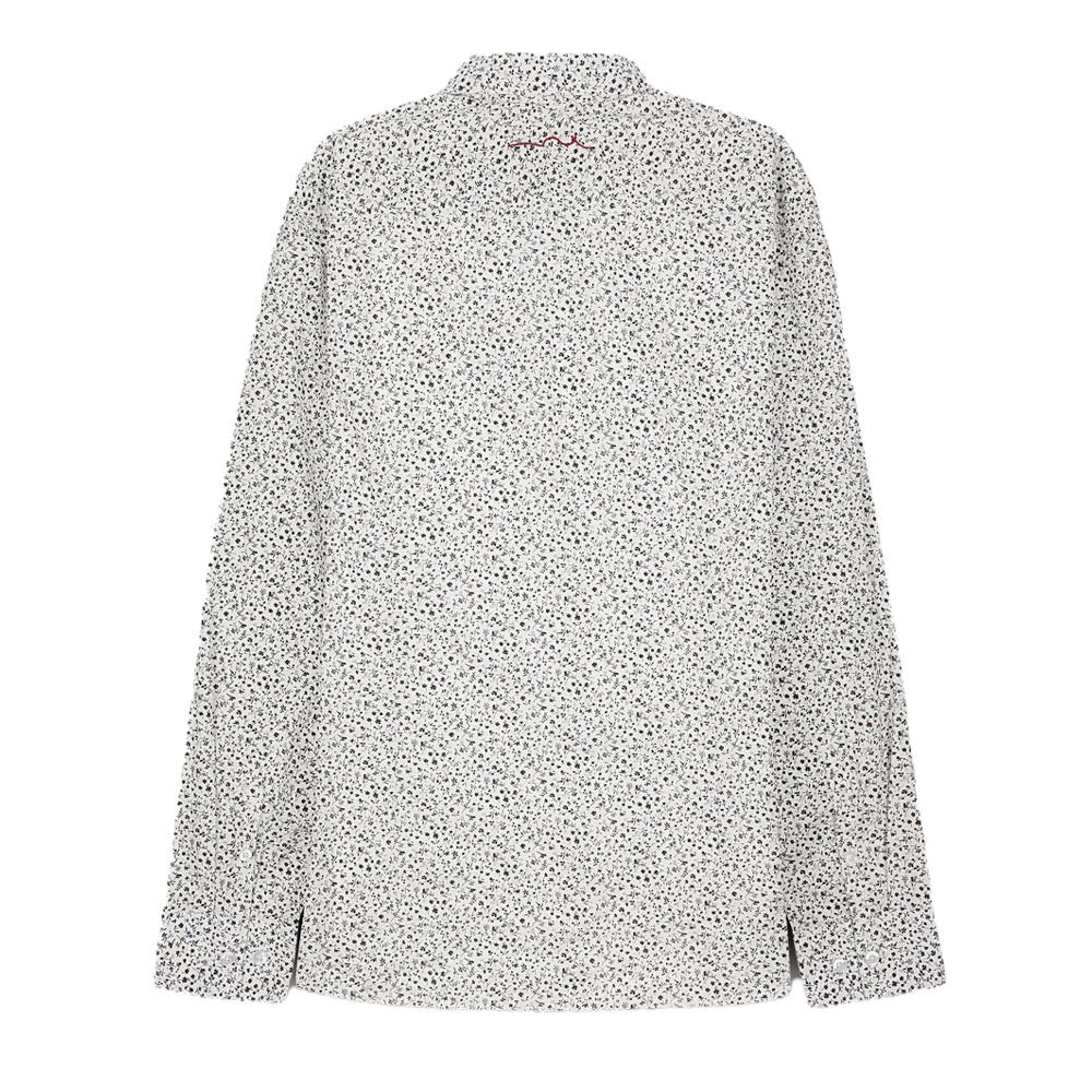 Chemise Blanche/Bleu Homme Teddy Smith Carton Ml vue 2