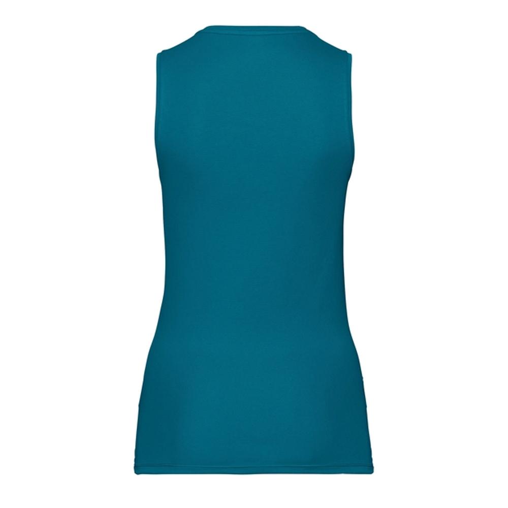 Débardeur tech Bleu Femme Odlo Active Fdry vue 2