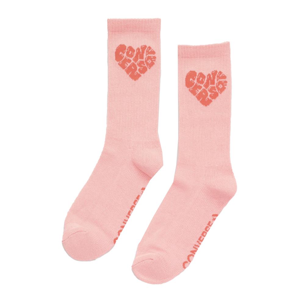 Chaussettes Roses Femme Converse S7021472 pas cher