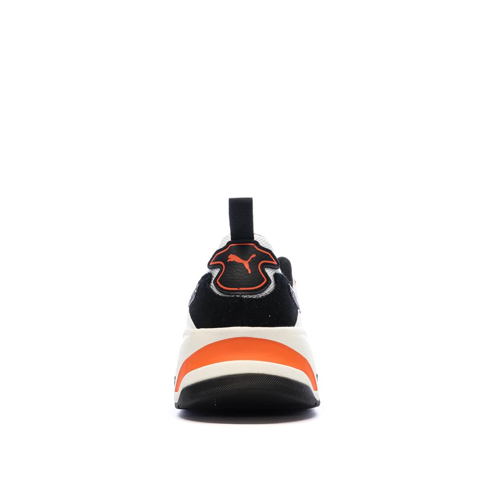 Baskets Noir/Orange/Ecru Homme Puma Trinity vue 3