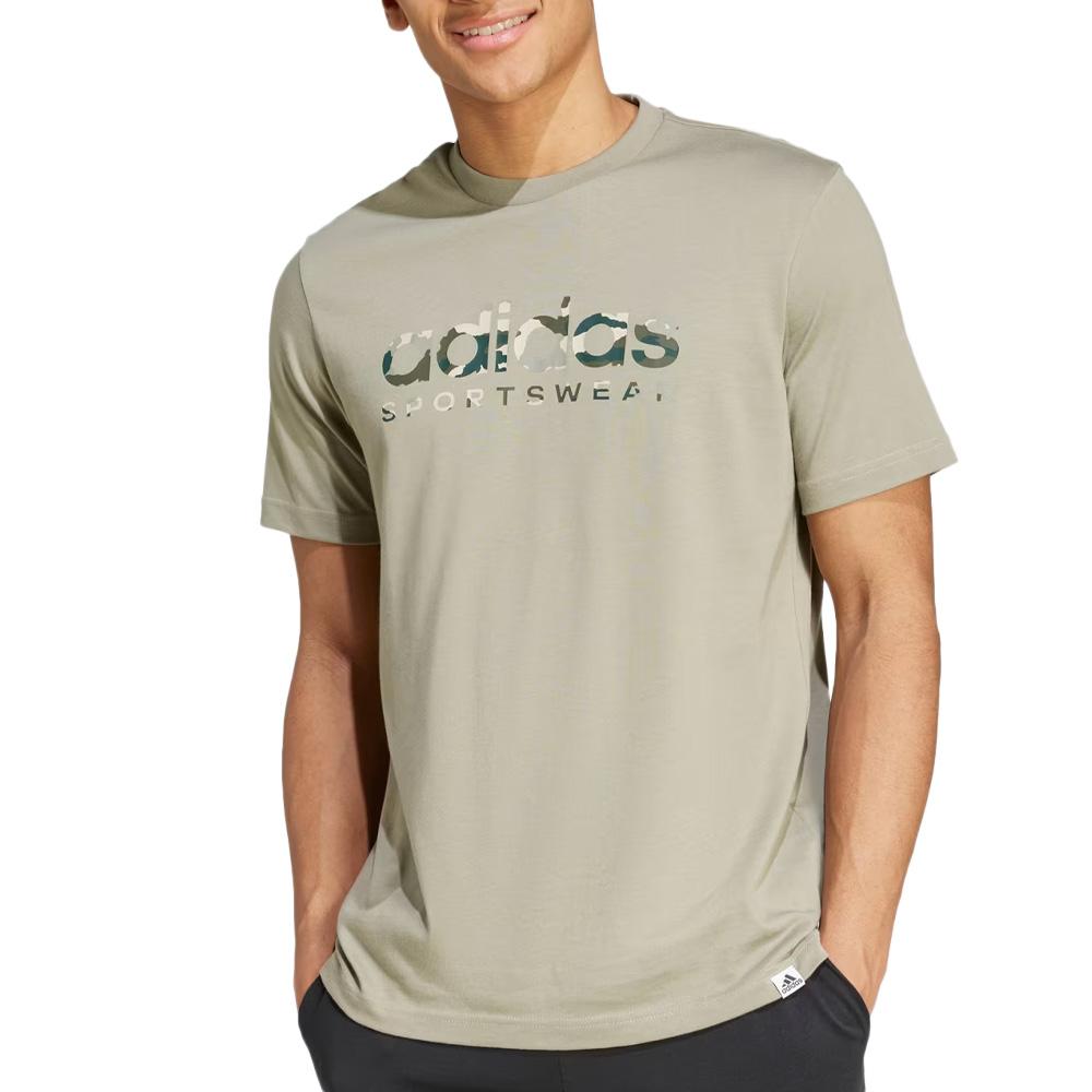 T-Shirt Kaki Homme Adidas IY0743 pas cher