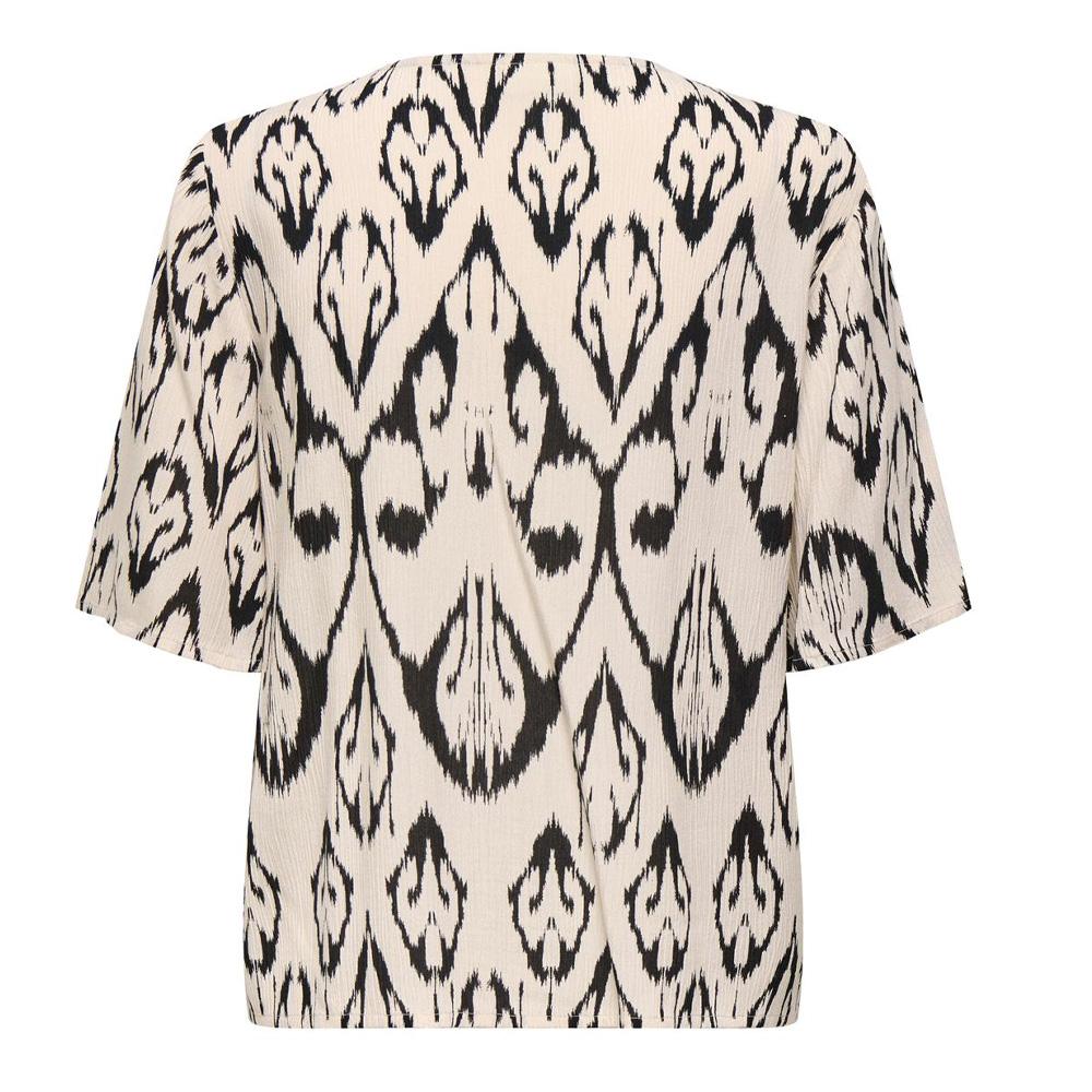Blouse Beige/Noir Femme JDY Bree vue 2