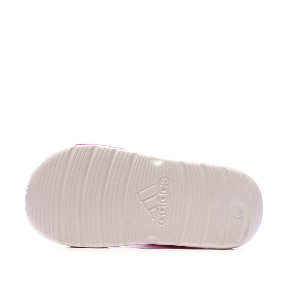 Sandales Roses Fille Adidas Altaswim vue 5