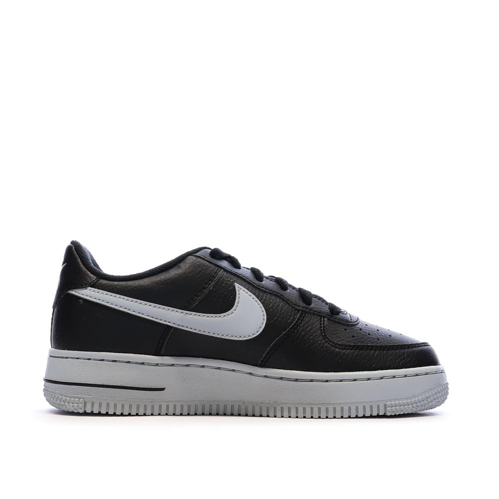 Air Force One Baskets Noires Garçon Nike vue 2