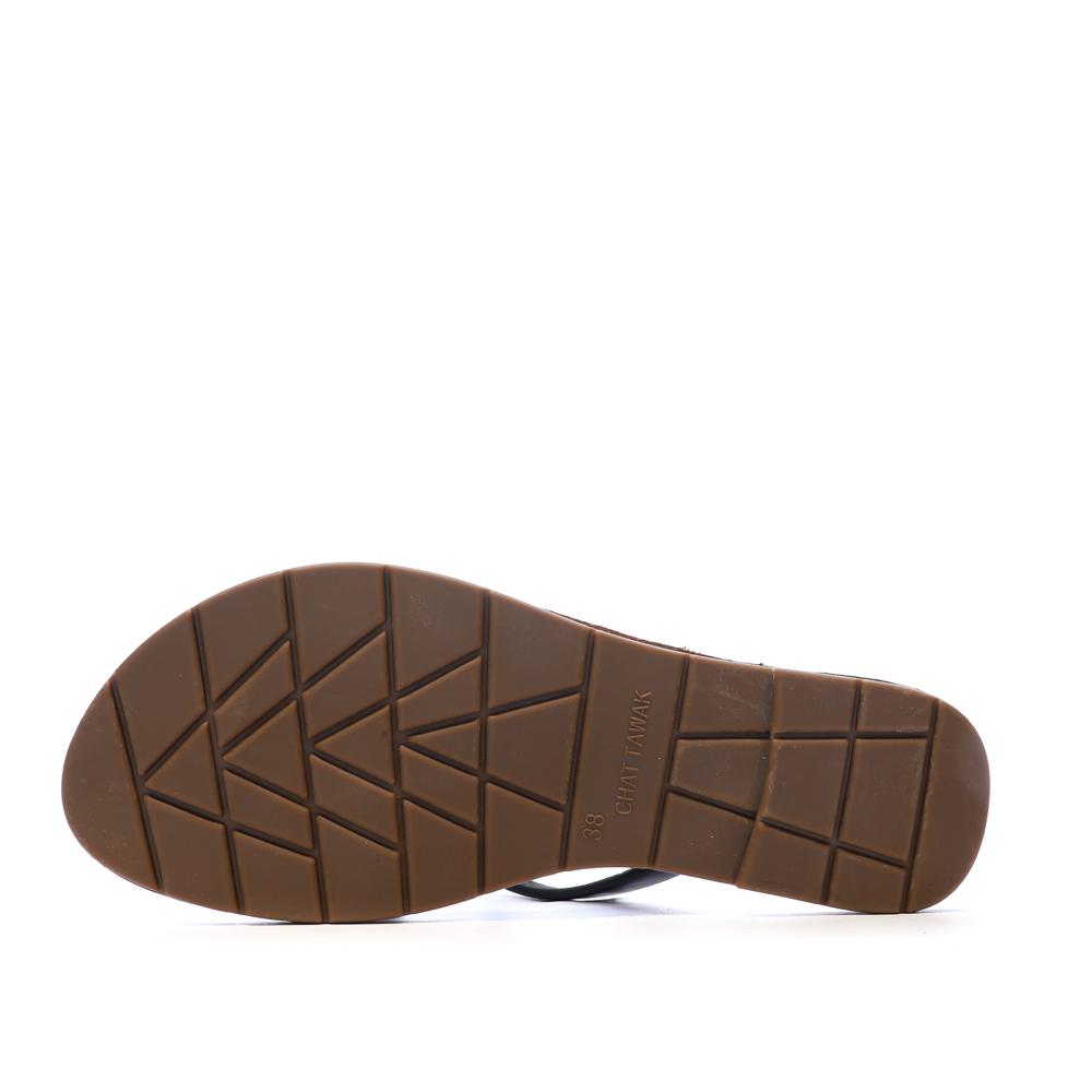 Sandales Noir Femme Chattawak ROXANNE vue 5