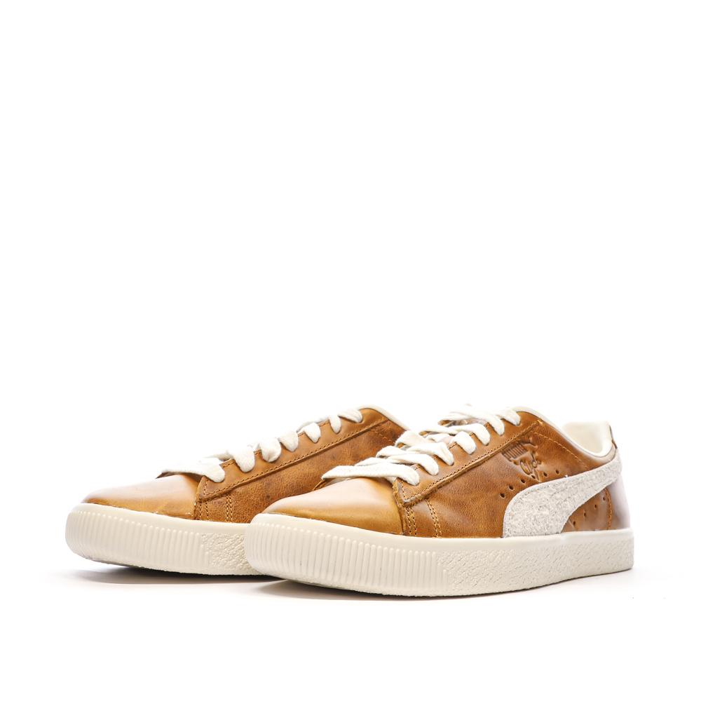 Baskets Camel Homme Puma Clyde Paris vue 6