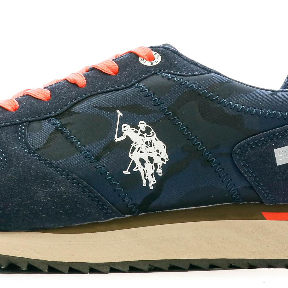 Baskets Marine Homme US Polo ASSN Altena vue 7