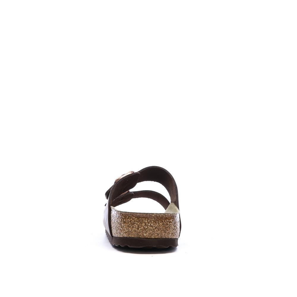 Sandales Marron Cuir Birkenstock Arizona vue 3