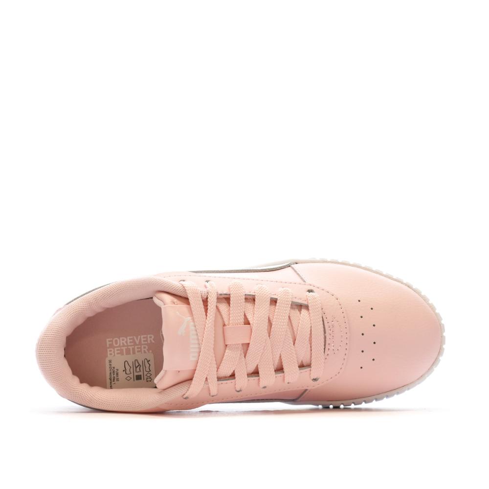 Baskets Rose Fille Puma Carina 20 vue 4