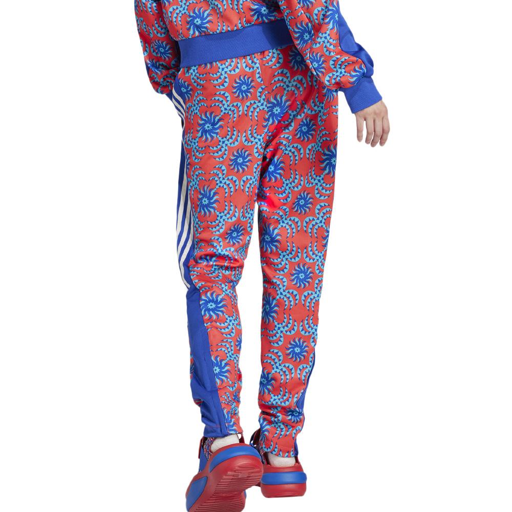 Pantalon de survêtement Bleu/Rouge Femme Adidas Farm Tiro vue 2