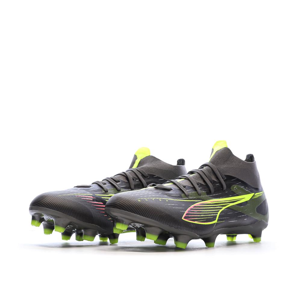 Chaussures de Foot Gris Homme Puma Ultra 5 Match+ FG/AG vue 6
