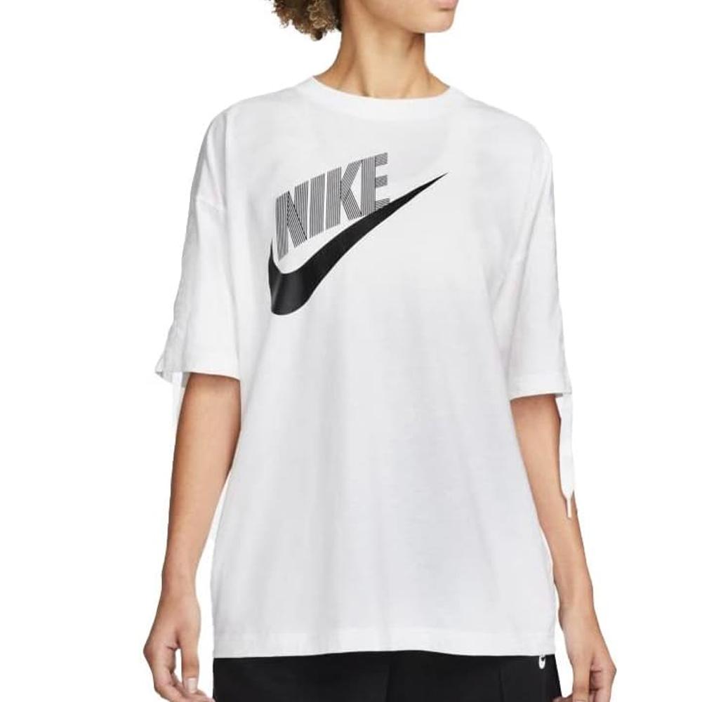 T-shirt Blanc Femme Nike Top pas cher