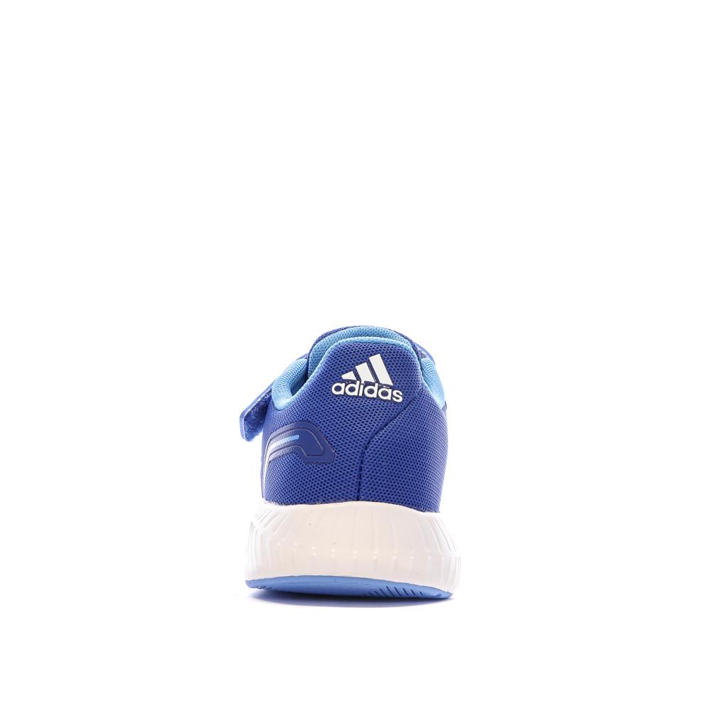 Baskets Marine Garçon Adidas Runfalcon 2.0 K vue 3