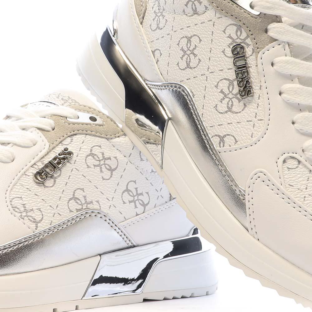 Baskets Blanches Femme Guess Moxea12 vue 7