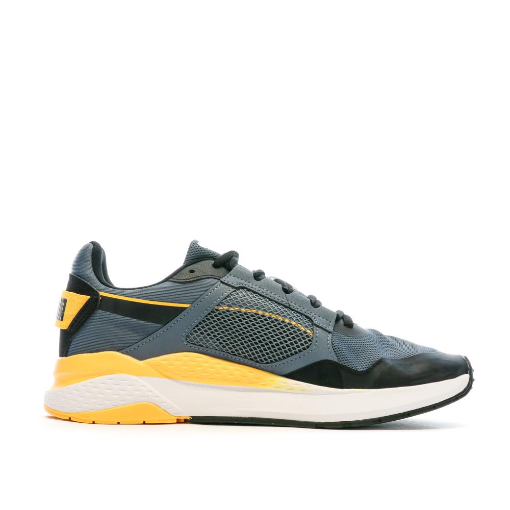Baskets Noires/Jaunes Homme Puma Anzarun Grid vue 2
