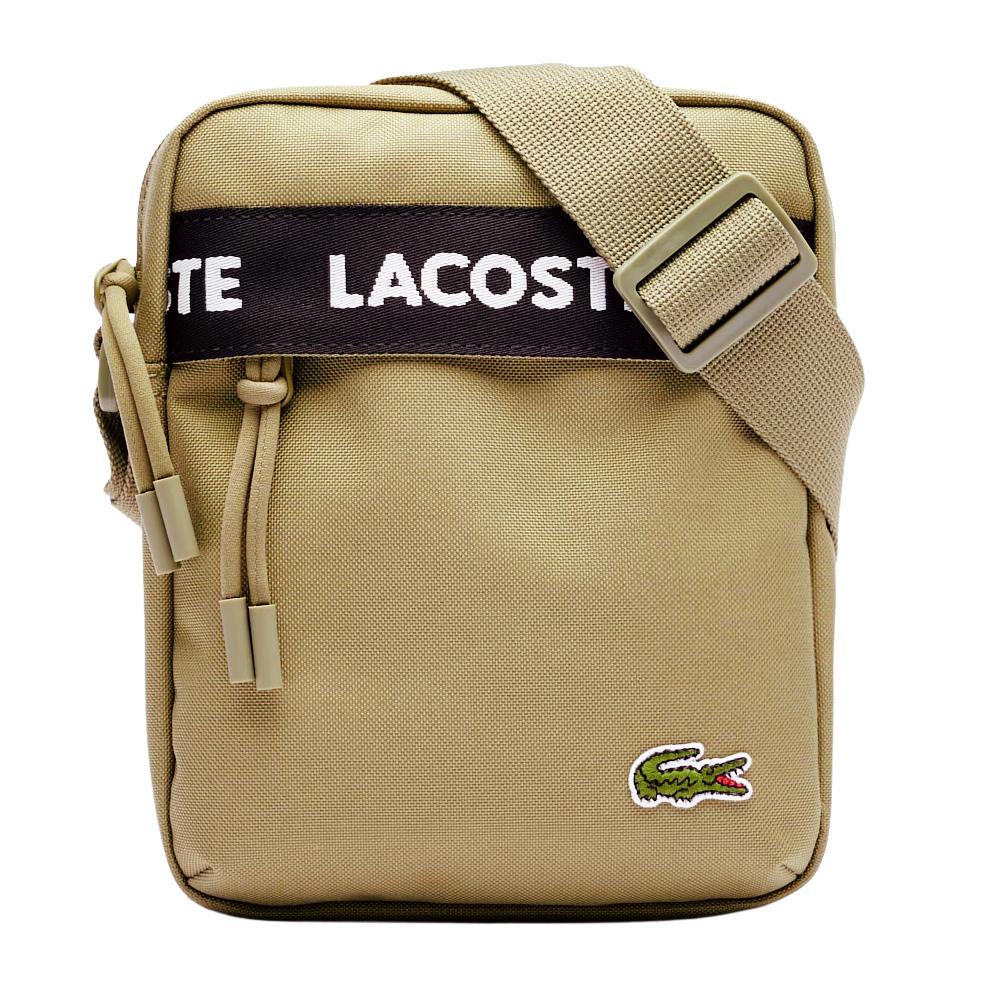 Bolso Lacoste Hombre VERTICAL Beige barato