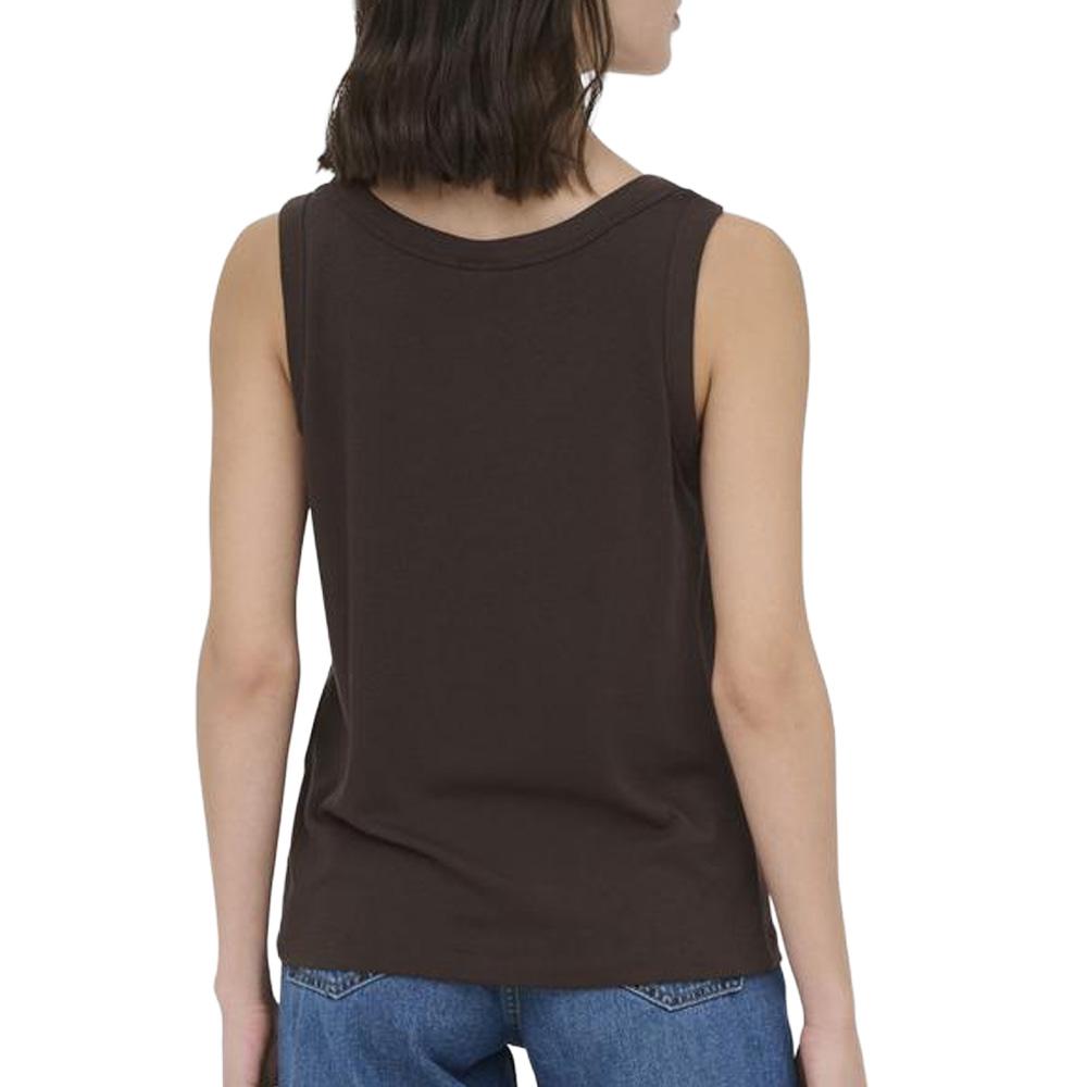 Débardeur Marron Femme JDY Uffa vue 2