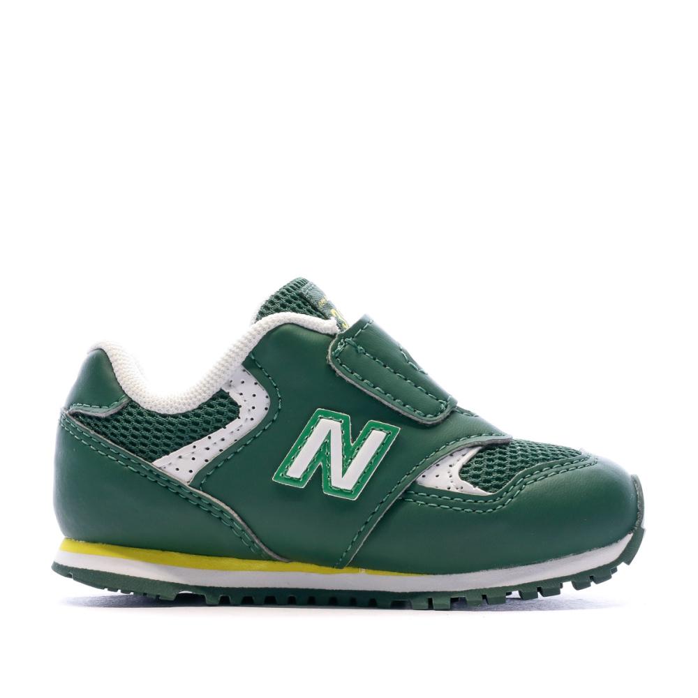 Baskets Vertes Bébé Garçon New Balance 393 vue 2