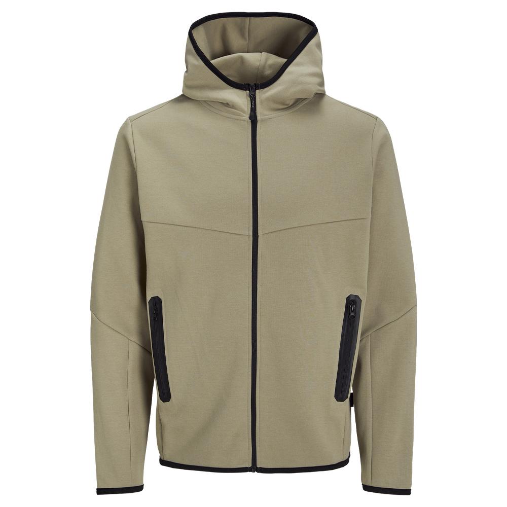 Sweat à Capuche Vert Homme Jack & Jones Cofusion vue 3