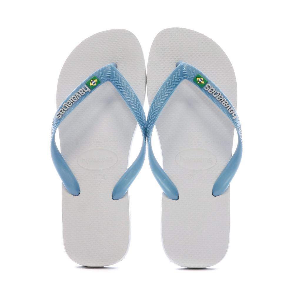 Tongs Gris Homme Havaianas Brasil Mix vue 3