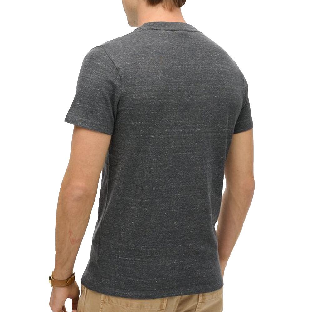 T-shirt Gris Homme Superdry Vintage LogoR6T vue 2