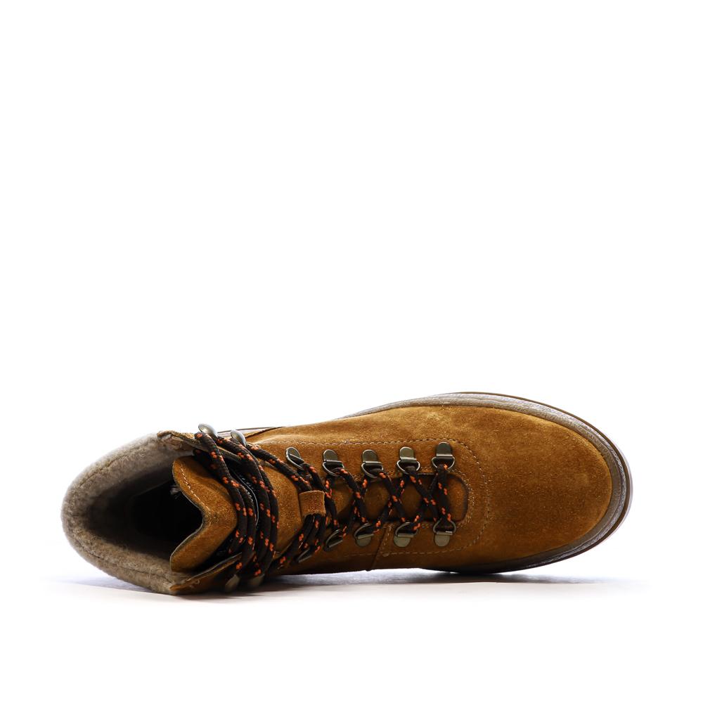Pepe jeans Lincoln Hiking brown boots Photo of the Espace des Marques %store% store - view of %key%