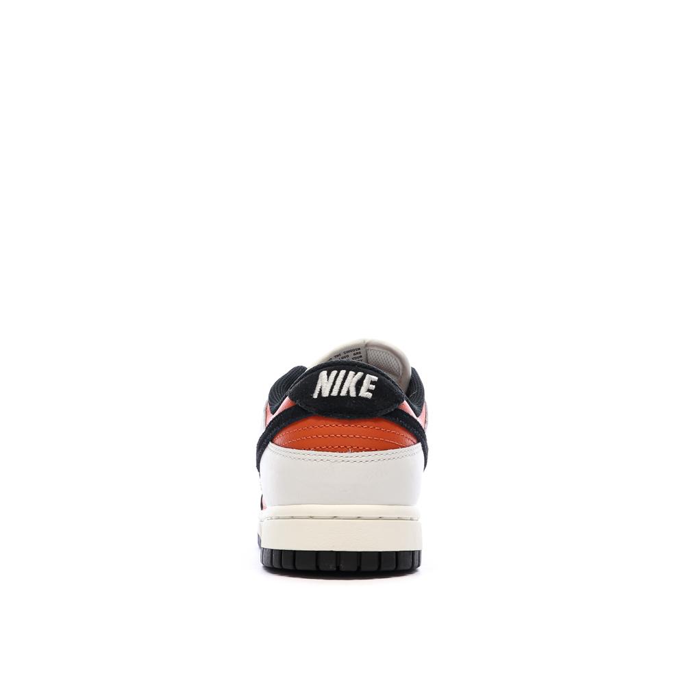 Dunk Low Retro Blanc/Noir/Orange Homme Nike vue 3
