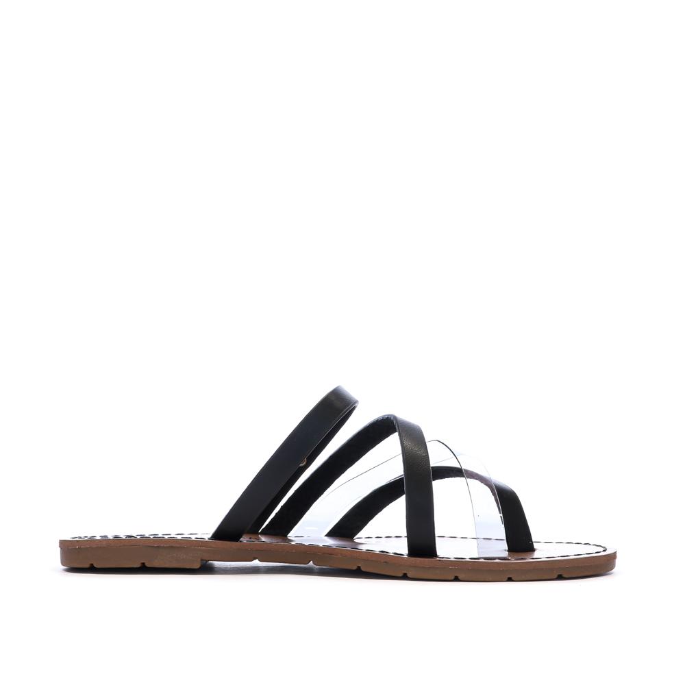 Sandales Noir Femme Chattawak ROXANNE vue 2