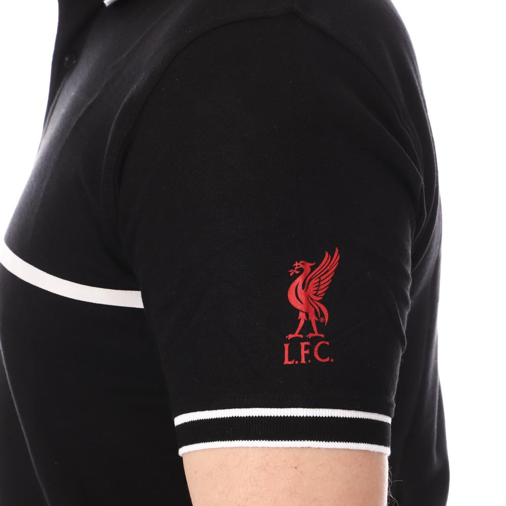 Liverpool Polo Noir Homme PO8 vue 4