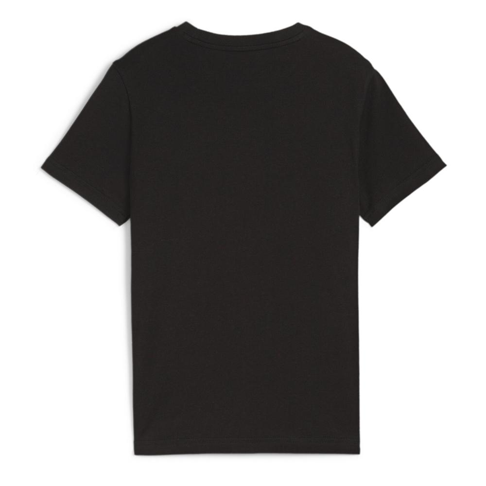 T-shirt Noir Garçon Puma Power Graphic vue 2