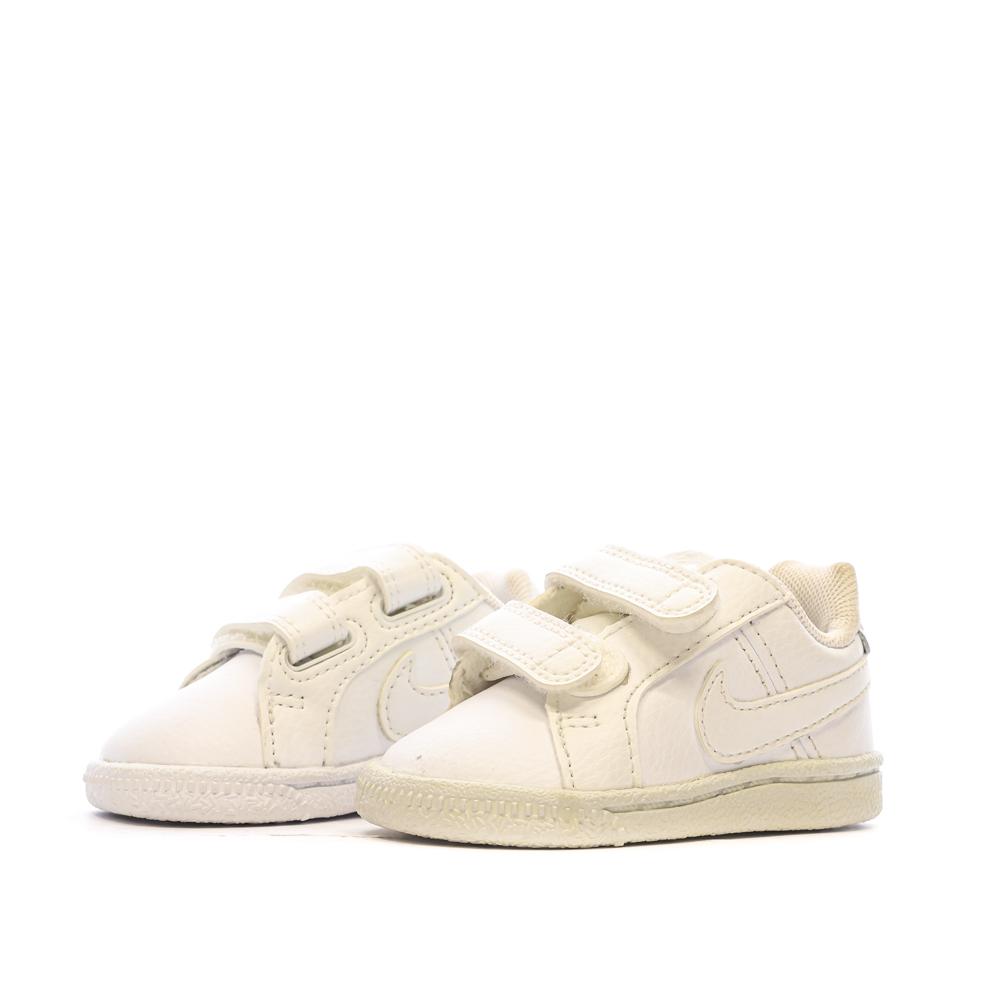 Baskets Blanches Garçon Nike Court Royale vue 6