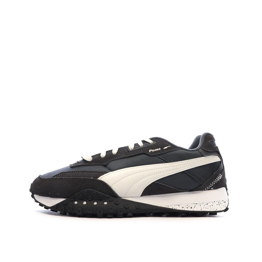Baskets Noires/Blanches Homme Puma Blktop pas cher