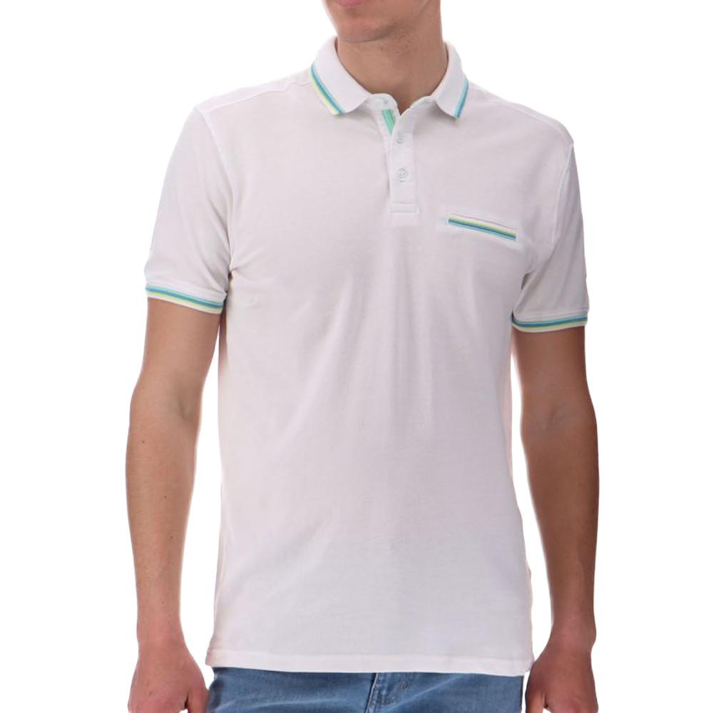 Polo Blanc Homme Sun Valley Bengal pas cher