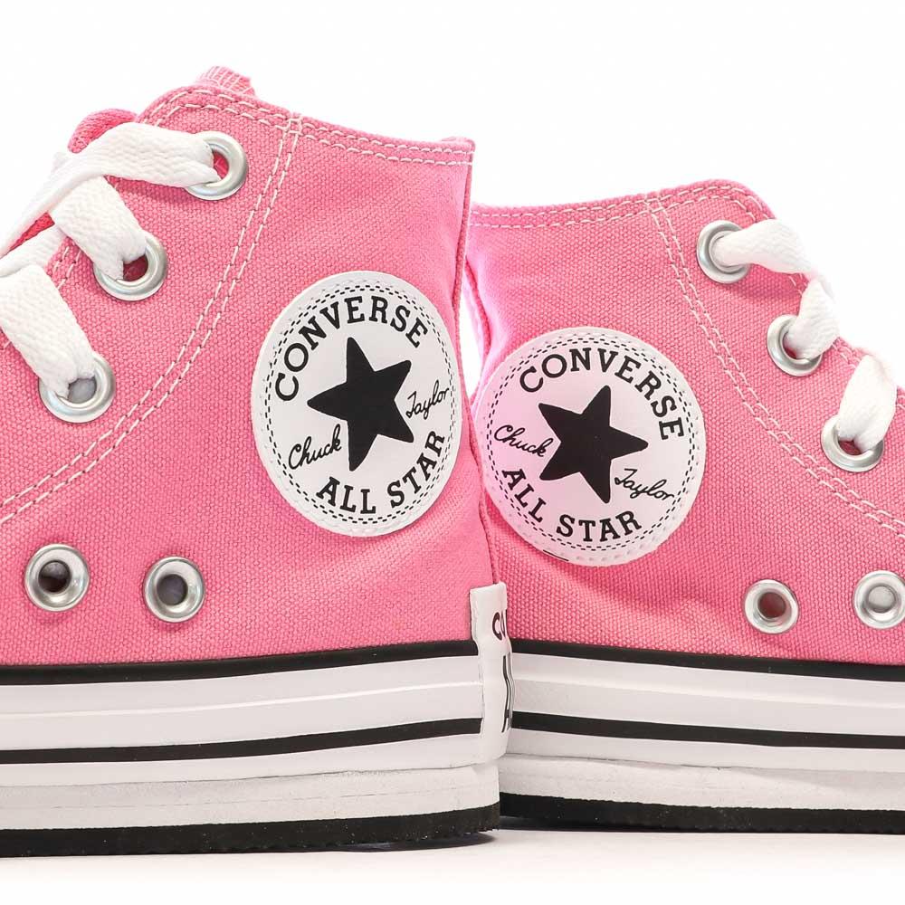 Baskets Roses Fille Converse All Star Eva A08469C vue 7