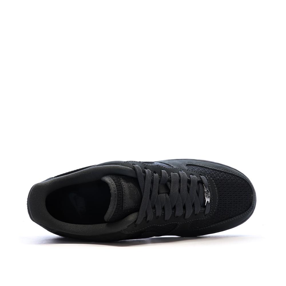 Baskets Noires Homme Nike Air Force 1 '07S vue 4