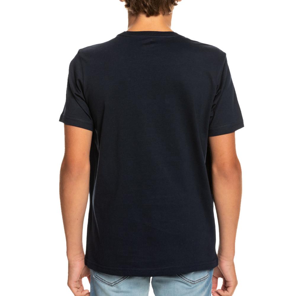 T-shirt Marine Garçon Quiksilver Let It Ride vue 2